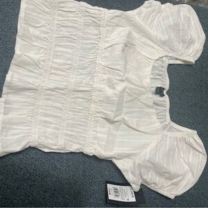 Art Class White Blouse for Kids